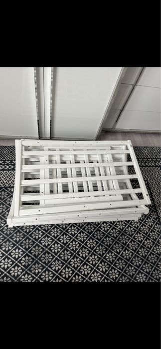 Детская манежка с бортиками