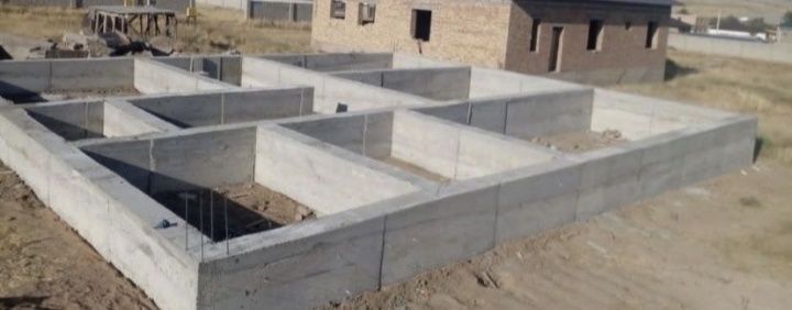 Фундаменттен бастап үйдің төбесіне дейін