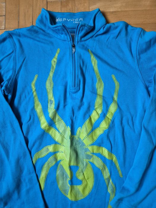 Bluză tehnică Spyder Kids, Strat Unu, Piele de Vițel, Copii - 160 (L)