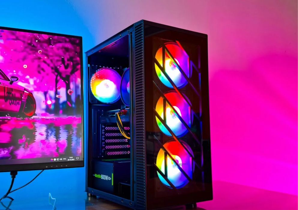 i5-10400f / RTX-4060 компьютер игровой для игр