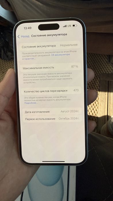 Айфон 15 в идеальном состояний