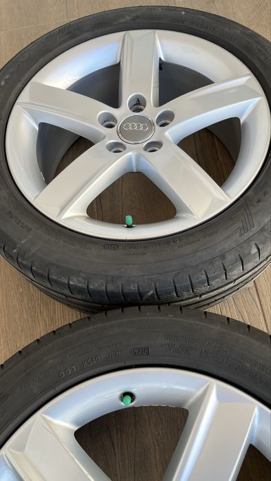Jante R17 Audi originale/Jenți/Genți/Roți/Sliaj/Alu/Set/A3/A4/A6/Q3/Q5