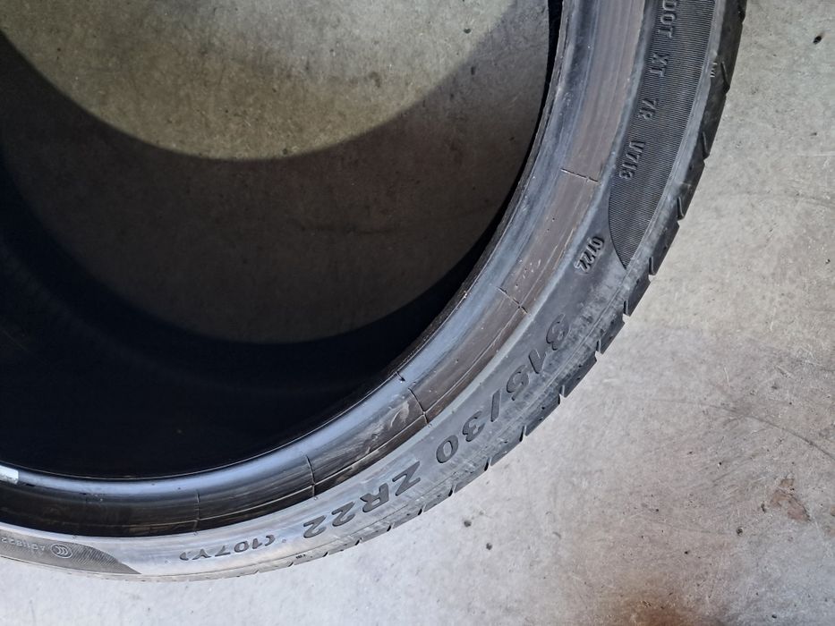 Anvelope second vara 315 30 R22 Pirelli 6.4mm 2022