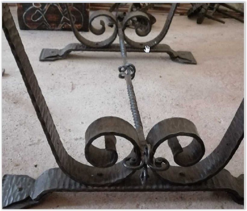 Маса - ръчна изработка - ковано желязо