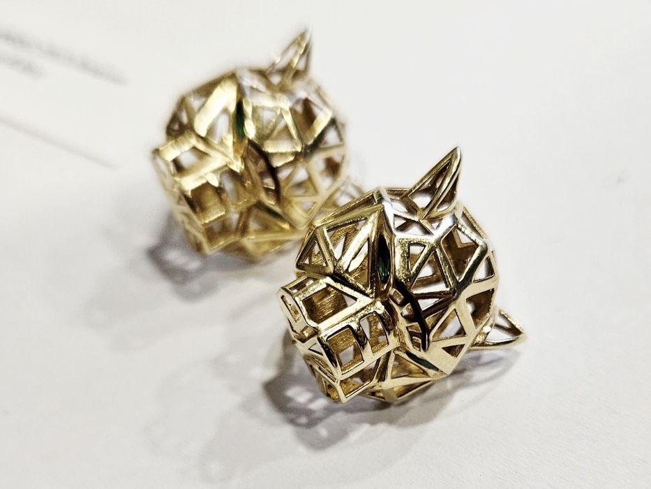 Златни обеци 6.8гр 06562-25/3