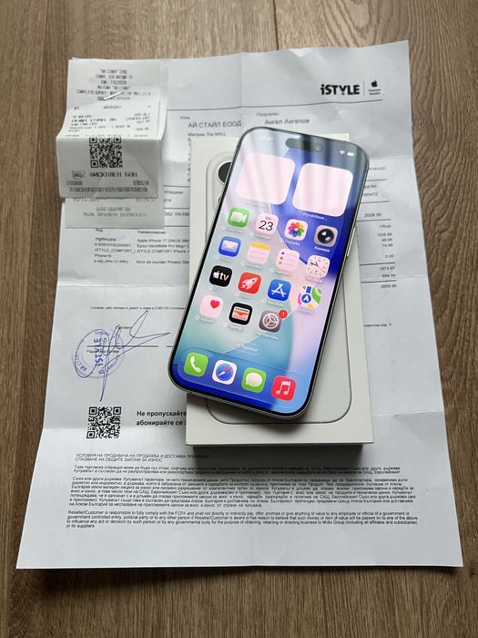 Чисто НОВ! Iphone 17 256gb White / Чисто НОВ!