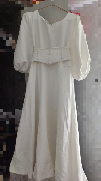 белое платье ақ көйлеу