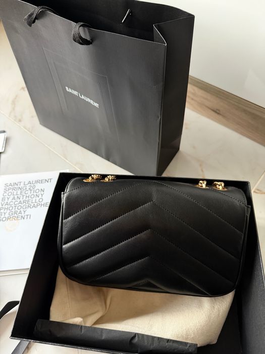 Loulou  Small in Matelasse Lambskin YSL