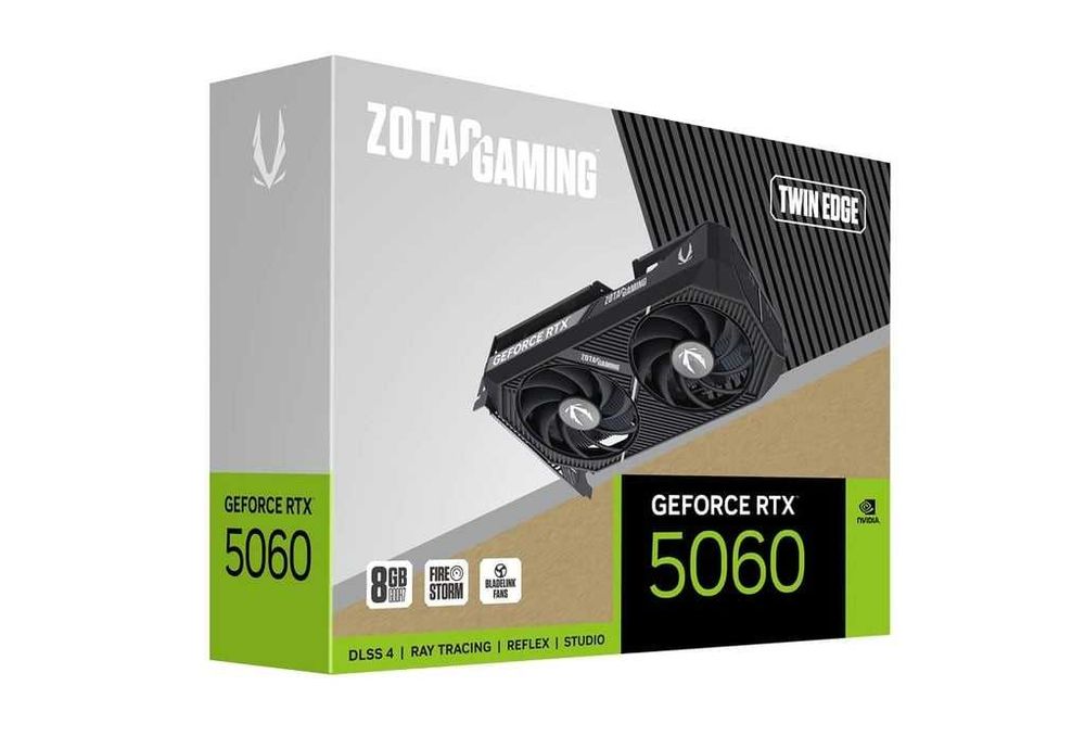 }Видеокарта ZOTAC GeForce RTX 5060 8GB GDDR7 Twin Edge