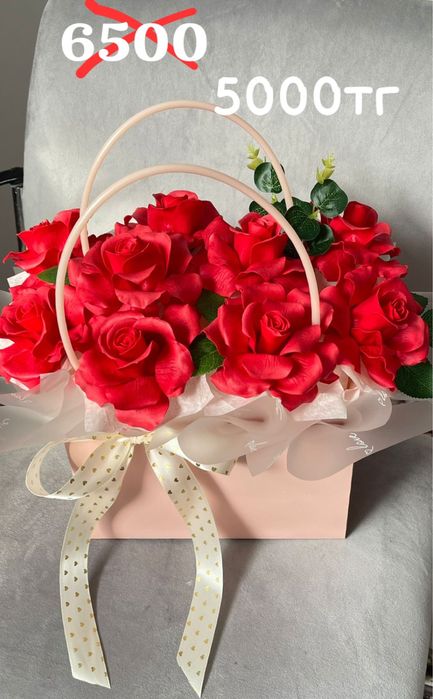 Мыльные цветы со скидкой