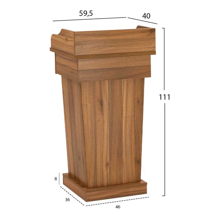 Заседателна трибуна/ малка рецепция Supreme -59,5x40x111см.