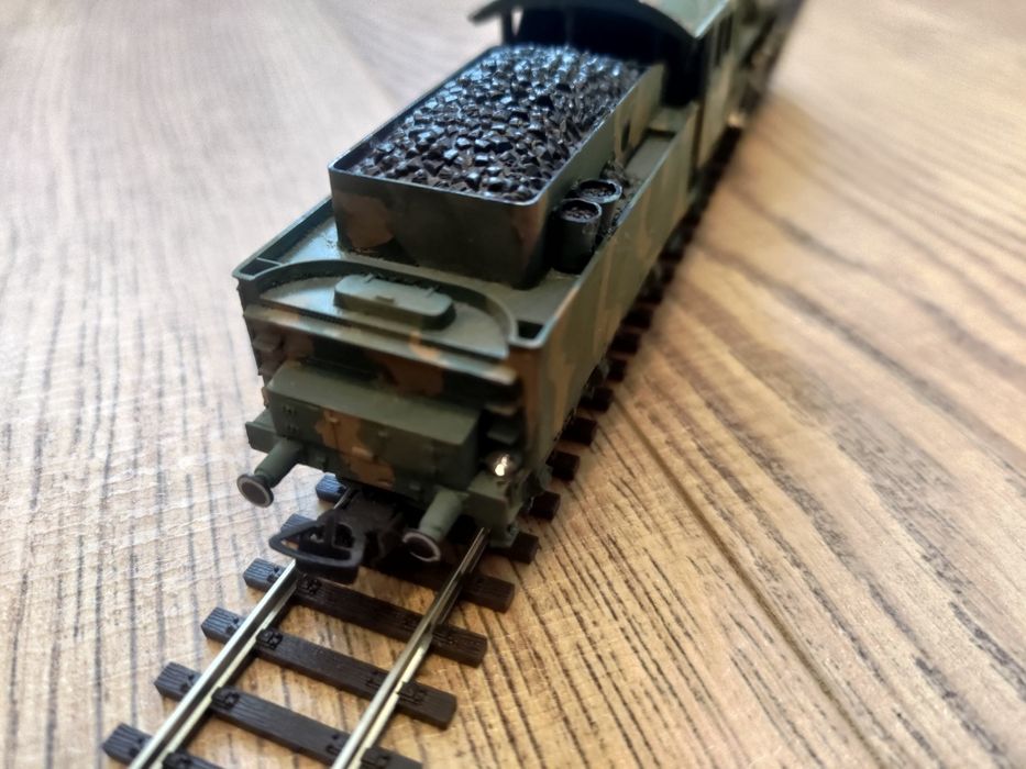 PIKO BR 55 Military locomotivă cu abur H0 camuflaj militar