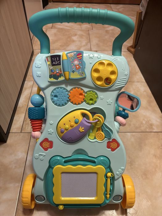 Играчка за прохождане Moni Toys - Dreams, синя