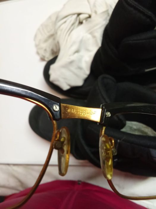 Продам позолоченные очки и оправу
