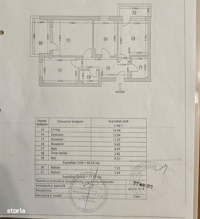 Ap 3 Camere Pacii Residence. Loc de parcare. 2 bai ZERO comision!