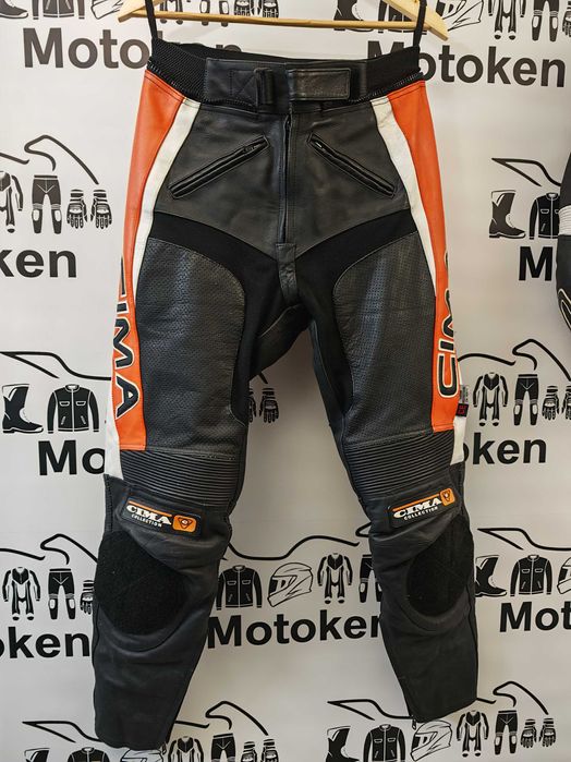 Costum moto piele cu cocoasa CIMA marime 50