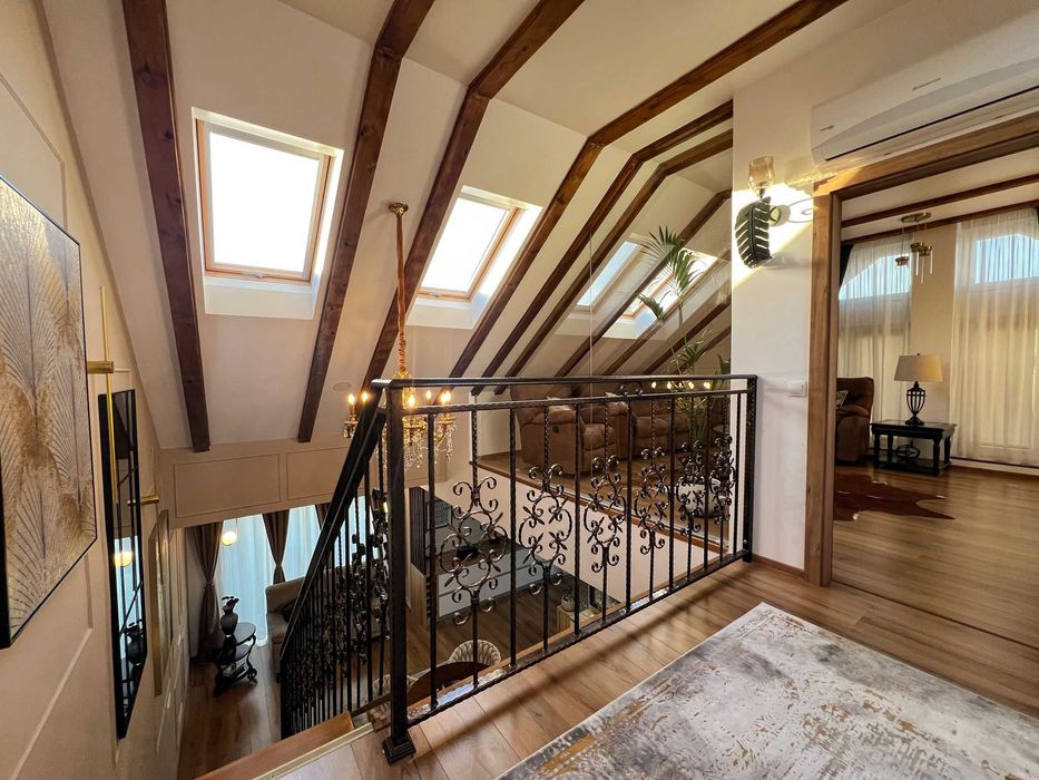 Penthouse 4 Camere 120 mp utili cu Terasă 22 mp, complet mobilat si utilat