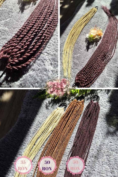 Extensii prinzatori Bubble Impletituri Afro