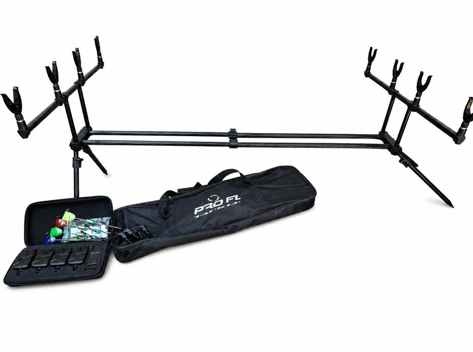 Rod pod (Duo Pod) PRO FL157 full echipat cu 4 avertizori cu STATIE si 4 swingere
