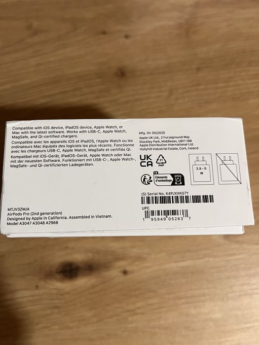 Casti Apple Airpods Pro (gen2)