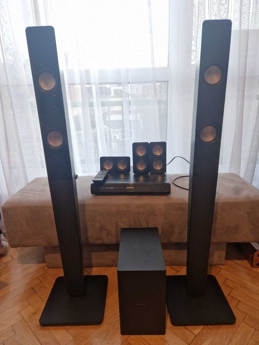 Домашно кино Phillips 5.1 Home theater Blu Ray