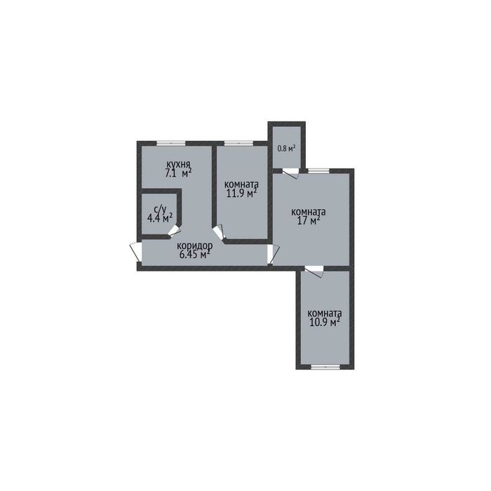 Продажа 3-комнатной квартиры