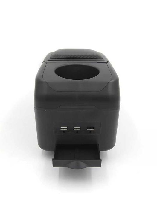 Подлакътник №3510-3 Барче с 6 USB, пепелник и стойка за чаша