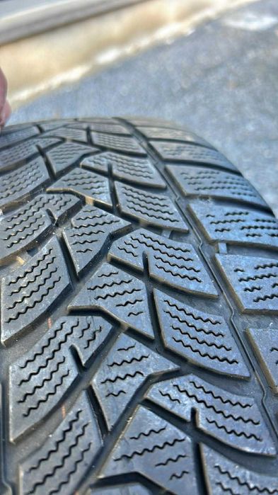 Лети джанти със зимни гуми 16"5x112 за VW и други.