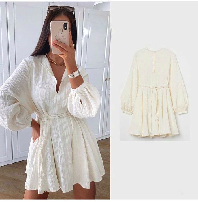 Черна рокля H&M.