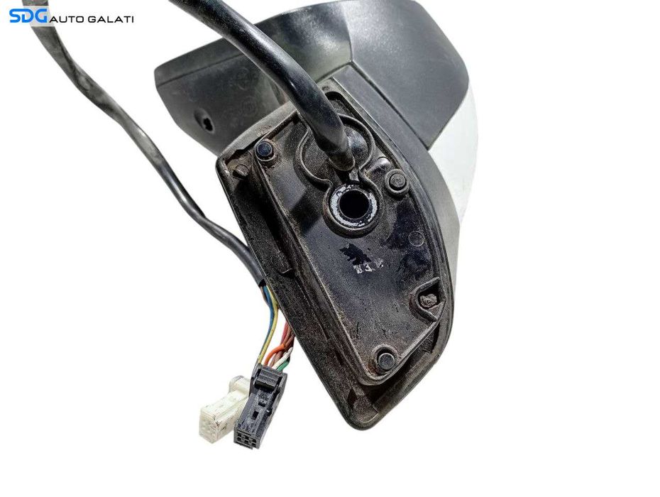 Oglinda Electrica Stanga Peugeot 207 CC Cabrio 2006 - 2014 Culoare alb [LR0777]