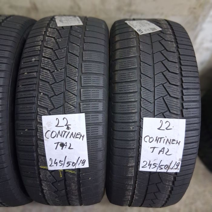 4×245/50/19 M+S CONTINENTAL 2022.Stare excelenta.