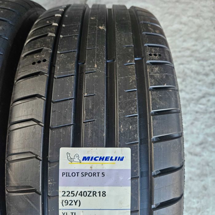 2 Нови летни гуми 225/40ZR18 Michelin Pilot Sport 5 XL 92Y с борд