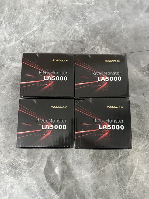 Set 4 mulinete Robinhan River Monster LA5000 – noi, în cutii originale