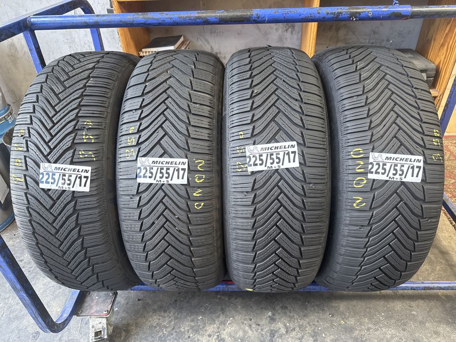 225/55/17 Michelin M+S