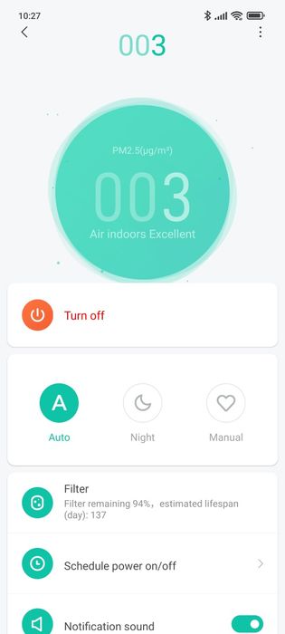 Пречиствател за въздух Xiaomi Mi 3C