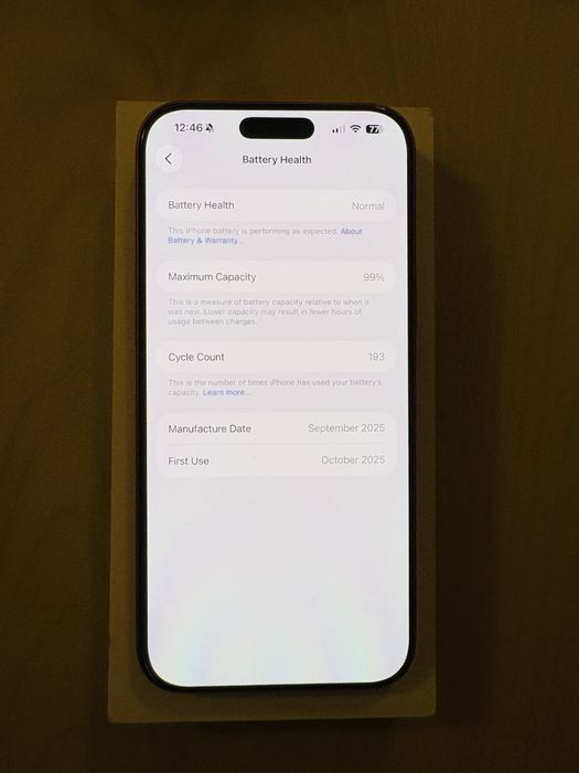 iPhone 17 Pro Max; 256GB/orange