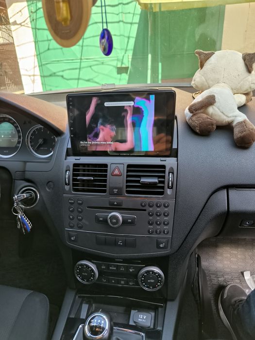 Navigatie Android Mercedes C Class W204 c200 Waze YouTube GPS