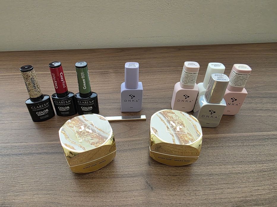 Лот лакове  Dnka, Claresa, Jana Nails