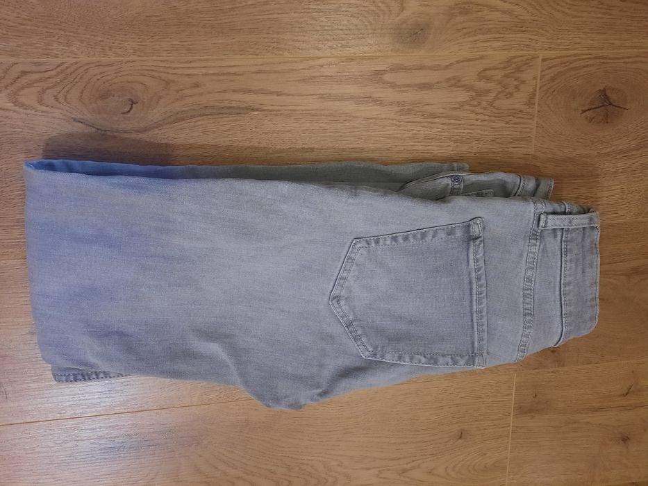 Дамски сиви дънки