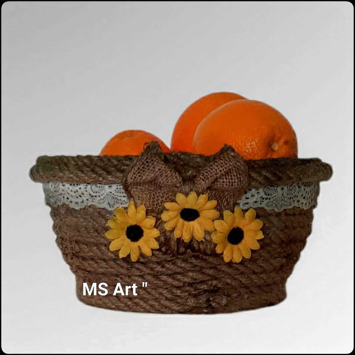 Панери от конопено въже " Ръчна изработка