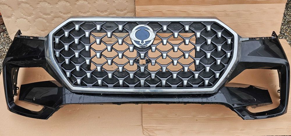Bara fata cu grila radiator SsangYong Rexton Y400 2021 2022 2023 2024