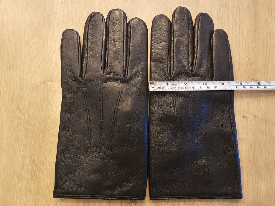 Mănuși piele negru