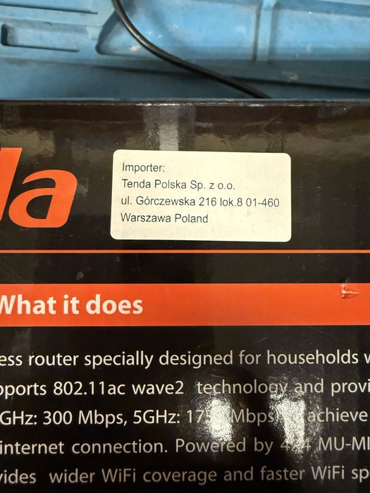 Роутер Tenda AC2100