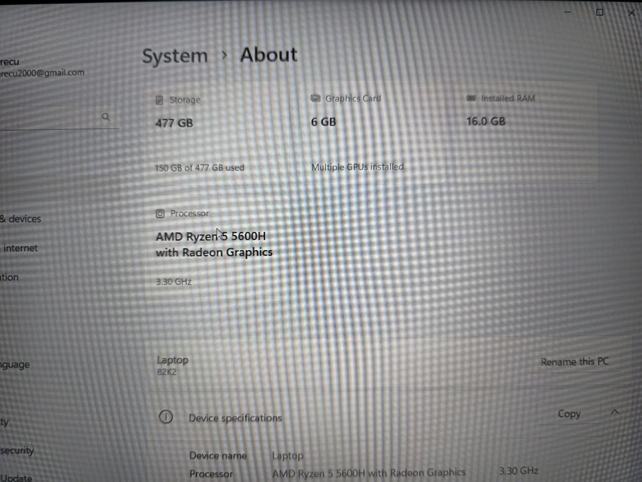 Laptop Lenovo IdeaPad Gaming