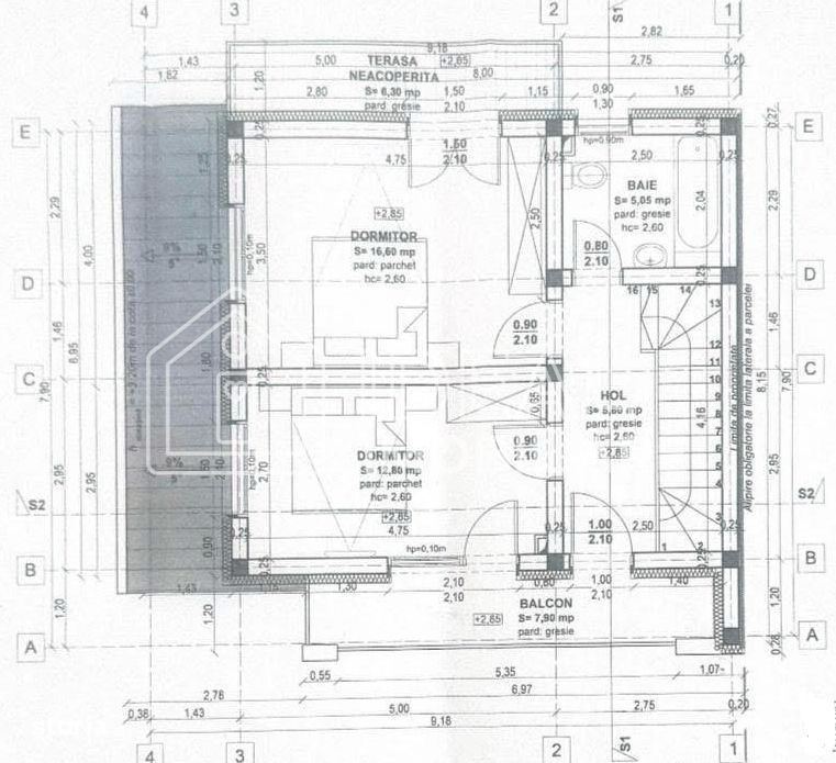Duplex Modern cu 4 camere si gradina, în Gușterita
