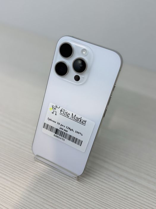 iPhone 16 Pro 128Гб | KASPI 0-0-12
