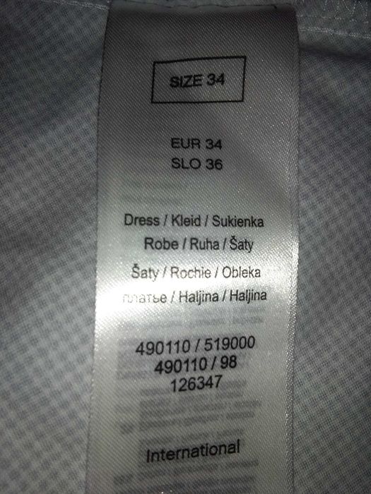 Платье в мелкую клеточку