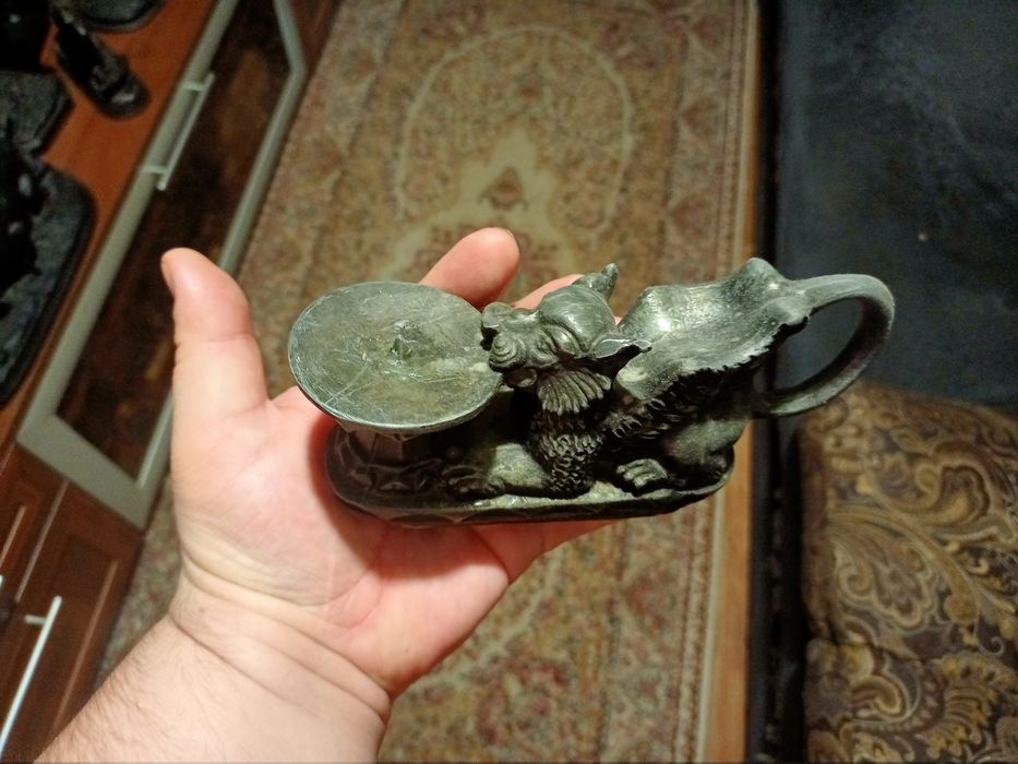 Подсвечник силумин