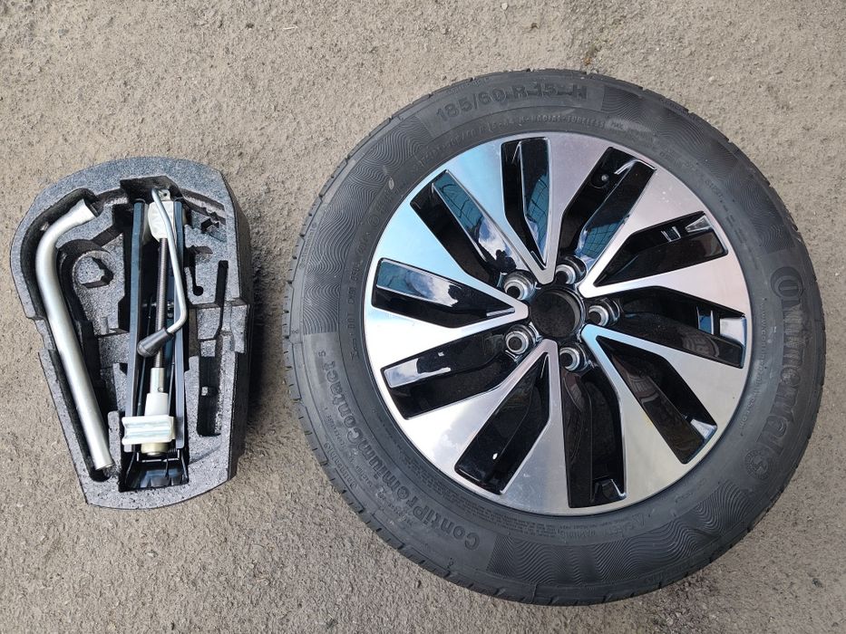 15" оригинална резервна гума с джанта за Vw Polo.