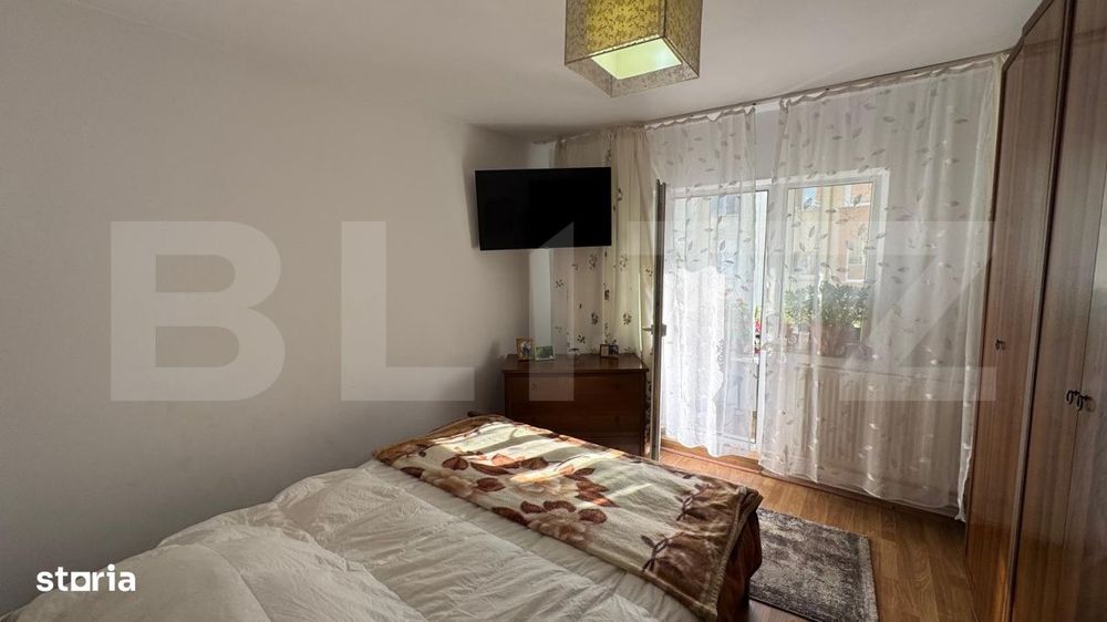 Apartament decomandat cu 3 camere spatioase si luminoase - etaj 3